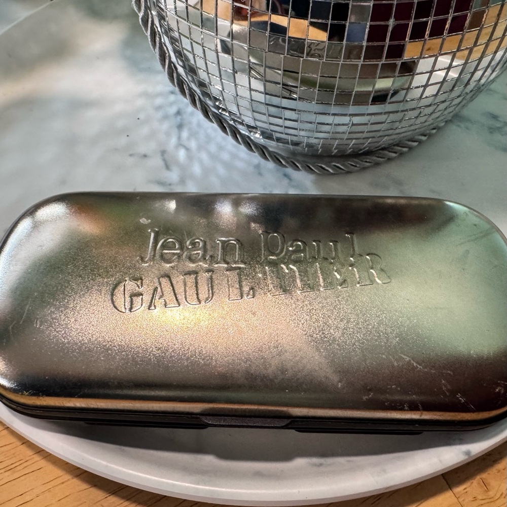 Vintage Jean Paul Gaultier Silver Eyewear Case